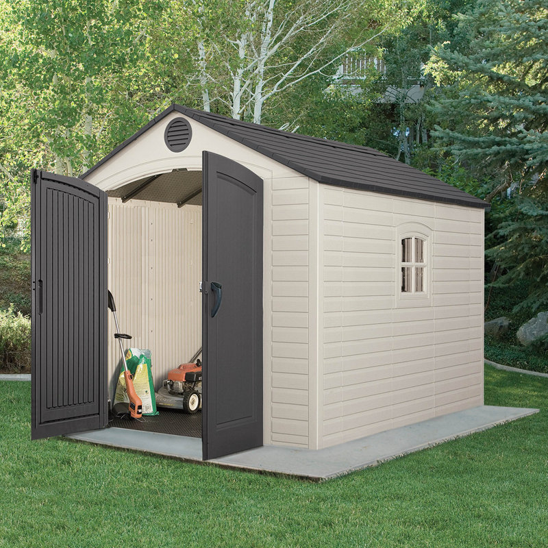 Lifetime 8 ft. W X 10 ft. D Plastic Garden Shed & Reviews | Wayfair.co.uk